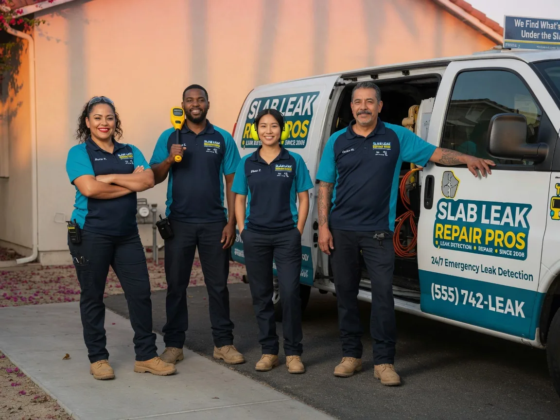 Slab Leak Repair company in Purdon, TX